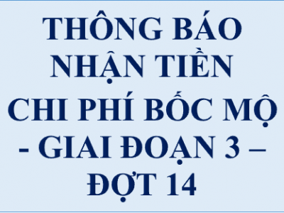 Về chi trả tiền thân nhân các ngôi mộ Nghĩa trang Bình Hưng Hòa, giai đoạn 3, đợt 14